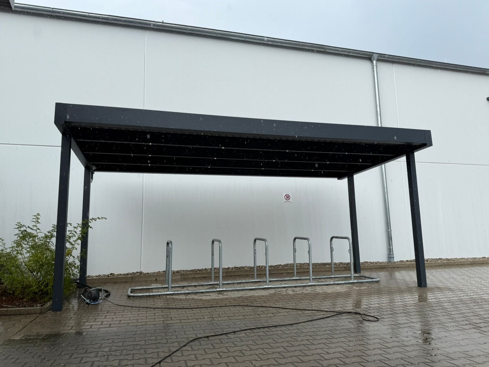 Überdachung für Fahrradstellplätze